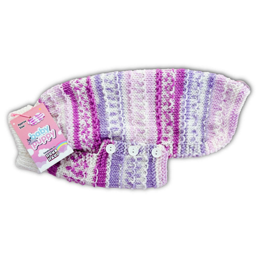 Baby Puppy Winter Wear - Crocus Flower (32cmx41cmx22cm)