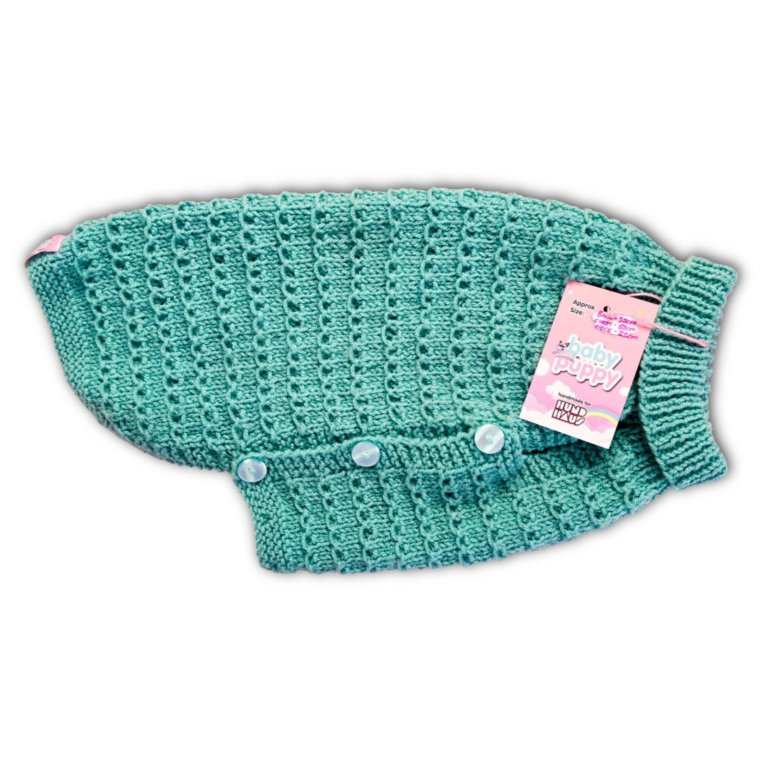 Baby Puppy Winter Wear - Sea Foam (35cmx52cmx32cm)