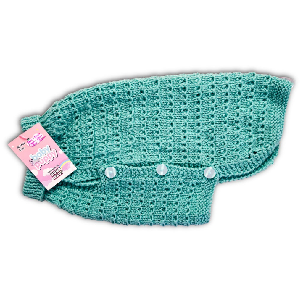 Baby Puppy Winter Wear - Sea Foam (35cmx52cmx32cm)