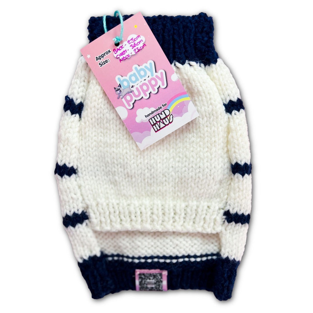Baby Puppy Winter Wear - Nautical (23cmx36cmx23cm)