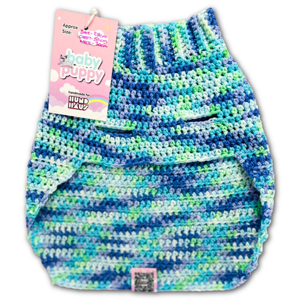 Baby Puppy Winter Wear - Ocean (28cmx50cmx30cm)