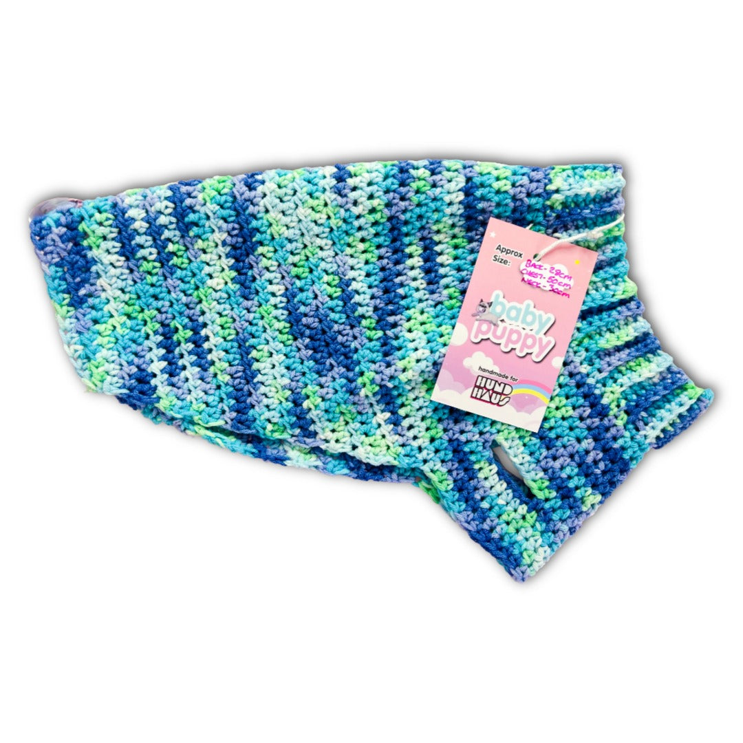 Baby Puppy Winter Wear - Ocean (28cmx50cmx30cm)