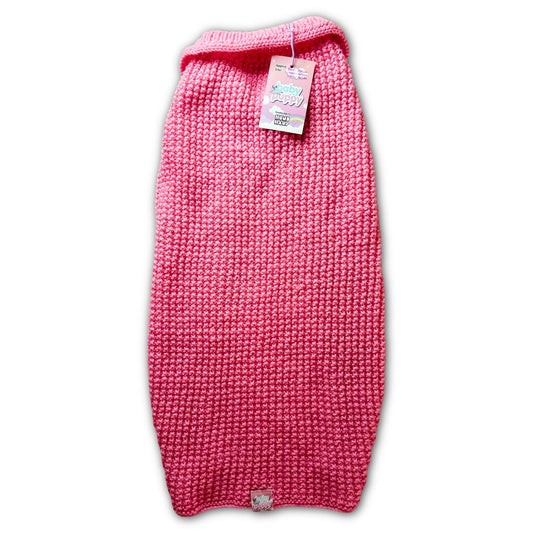 Baby Puppy Winter Wear- Pink Elephant (58cmx60cmx40cm)