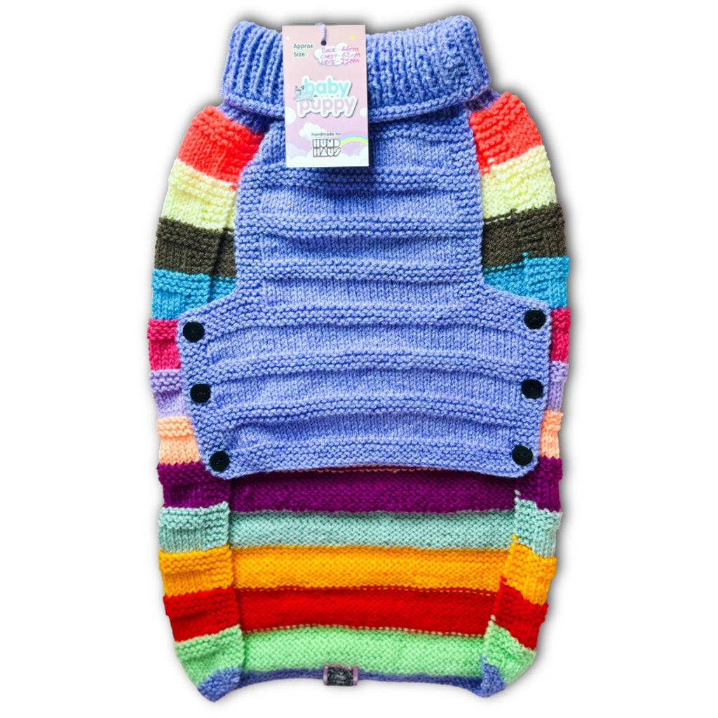 Baby Puppy Winter Wear - Multi Stripe Bold(46cmx62cmx35cm)