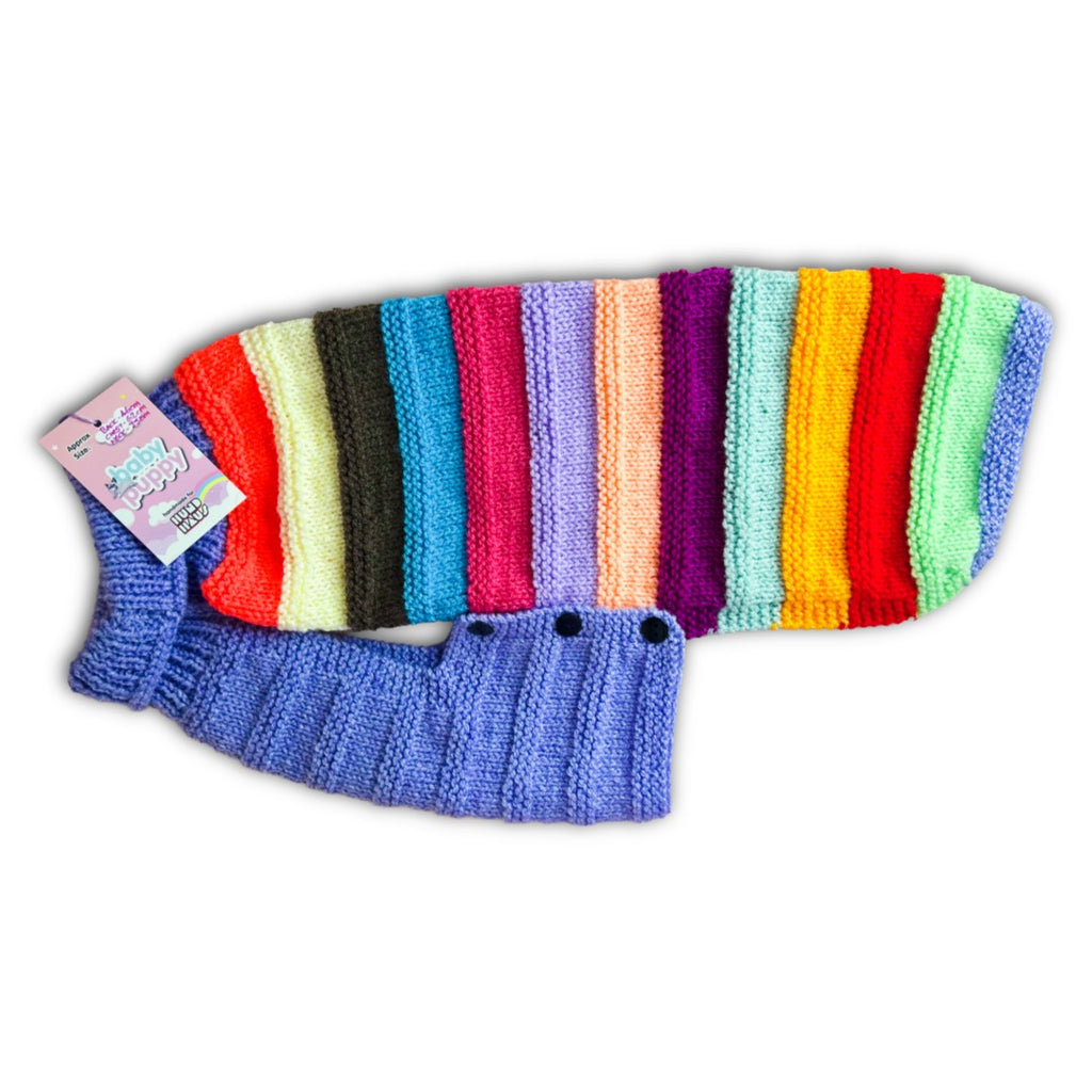 Baby Puppy Winter Wear - Multi Stripe Bold(46cmx62cmx35cm)