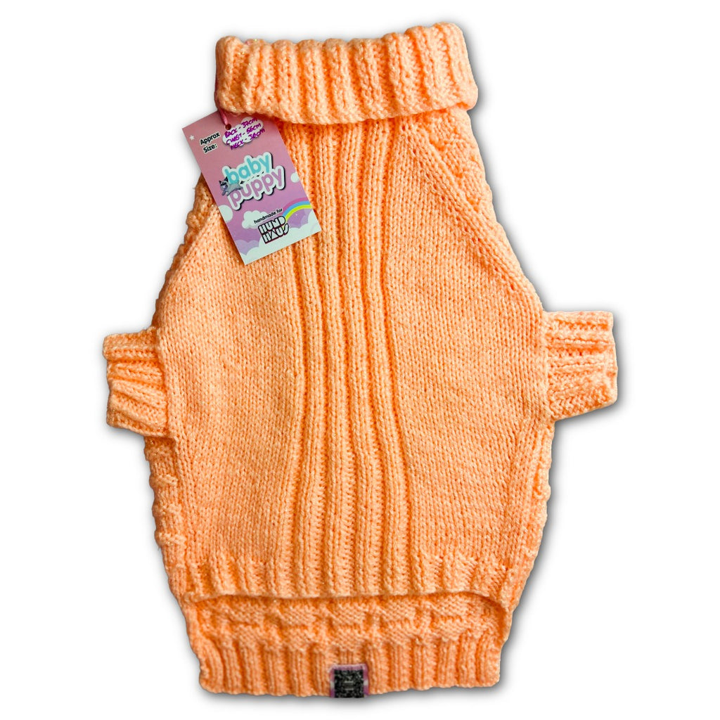 Baby Puppy Winter Wear - Coral Sparkle (37cmx56cmx36cm)