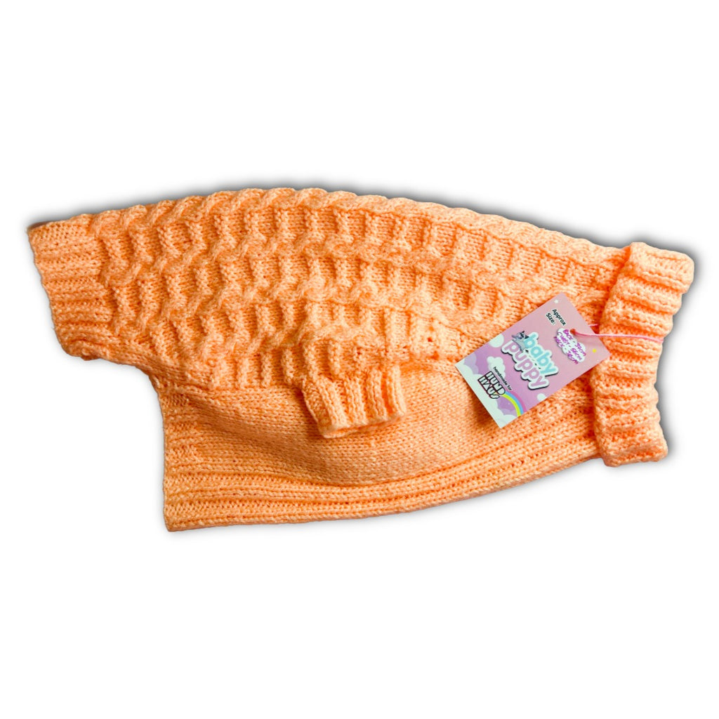 Baby Puppy Winter Wear - Coral Sparkle (37cmx56cmx36cm)