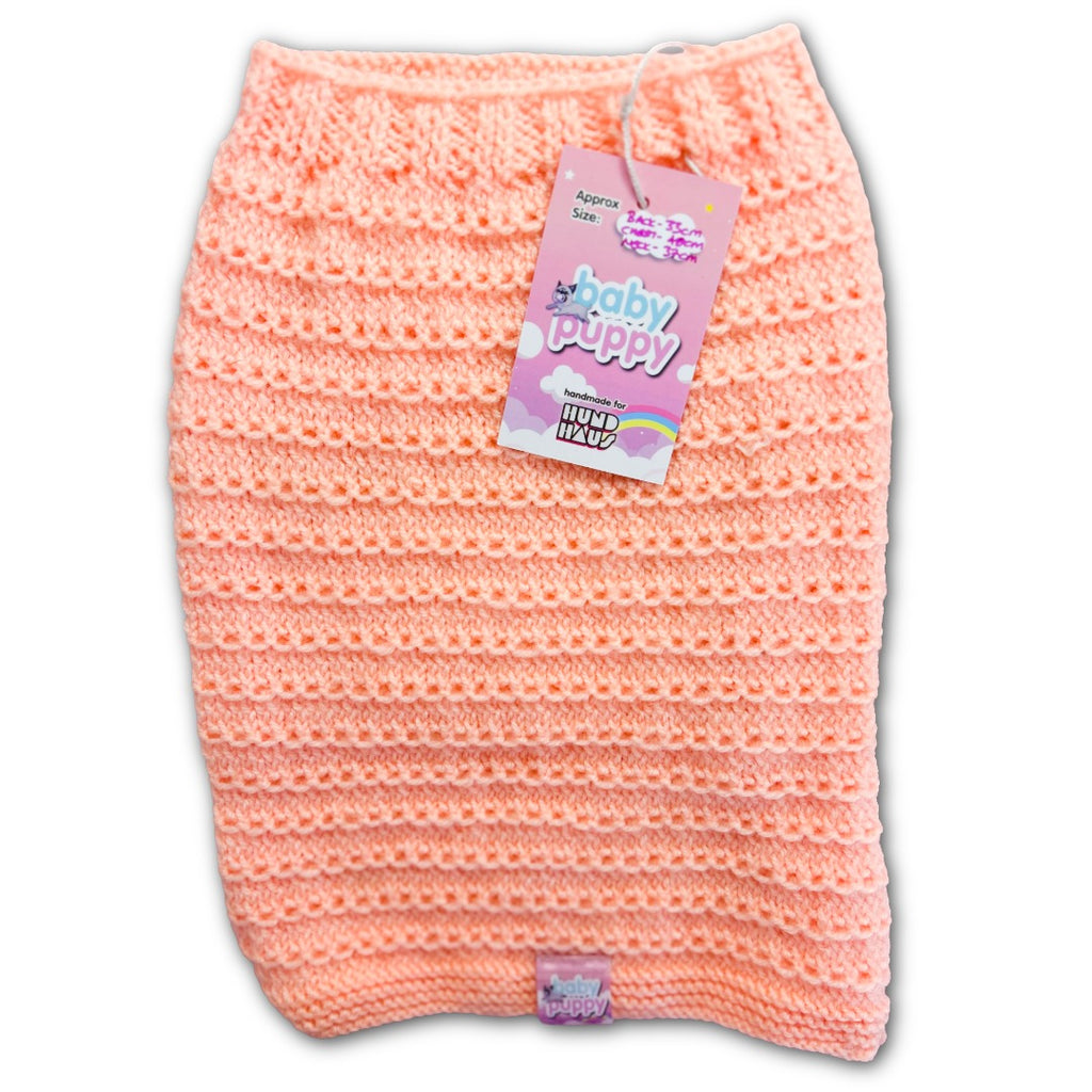 Baby Puppy Winter Wear - Peach (33cmx48cmx37cm)