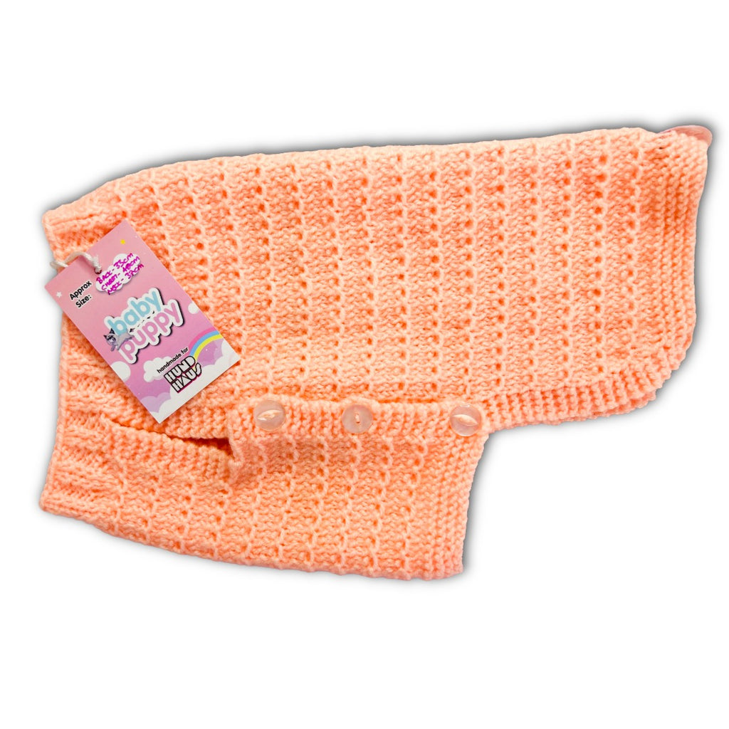 Baby Puppy Winter Wear - Peach (33cmx48cmx37cm)