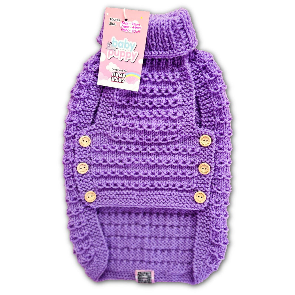 Baby Puppy Winter Wear - Purple Rain (32cmx48cmx25cm)
