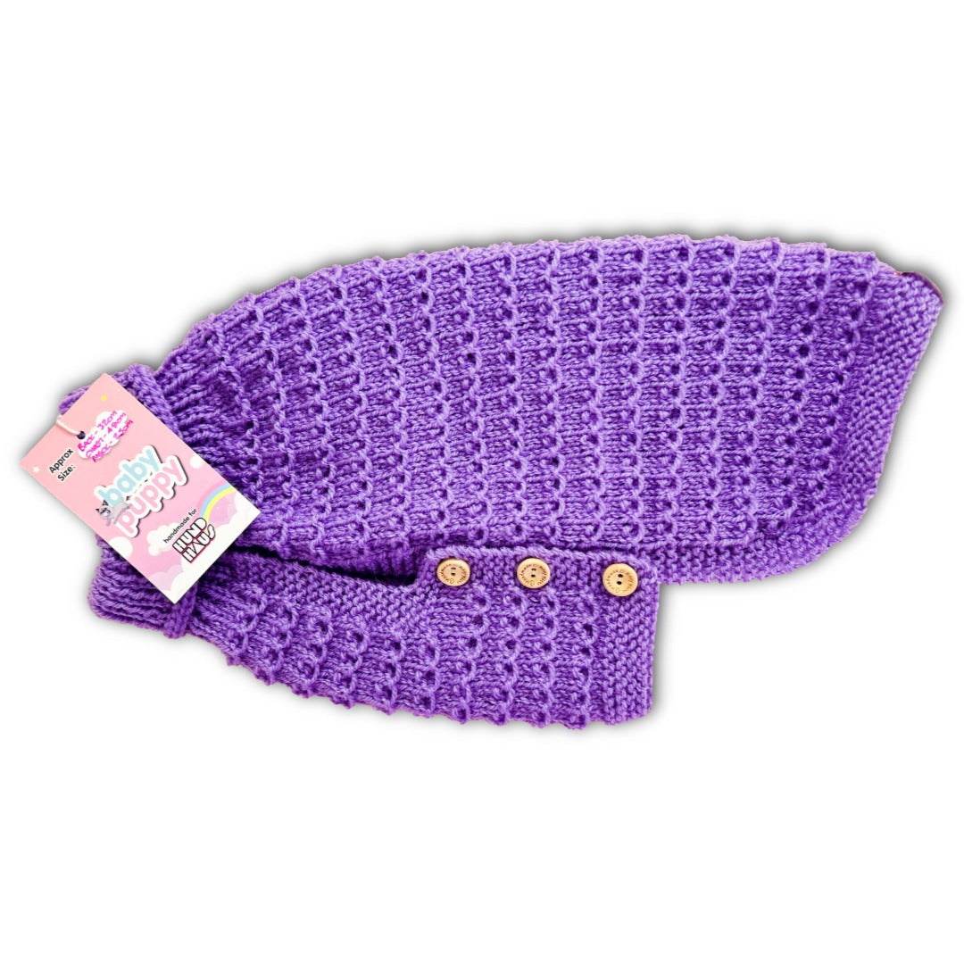 Baby Puppy Winter Wear - Purple Rain (32cmx48cmx25cm)