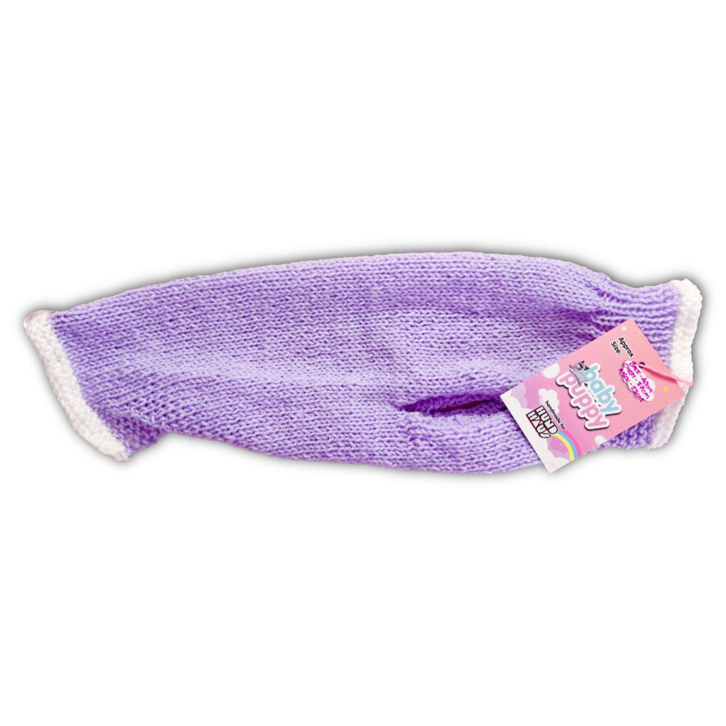 Baby Puppy Winter Wear - Lavender Longboi (40cmx37cmx23cm)