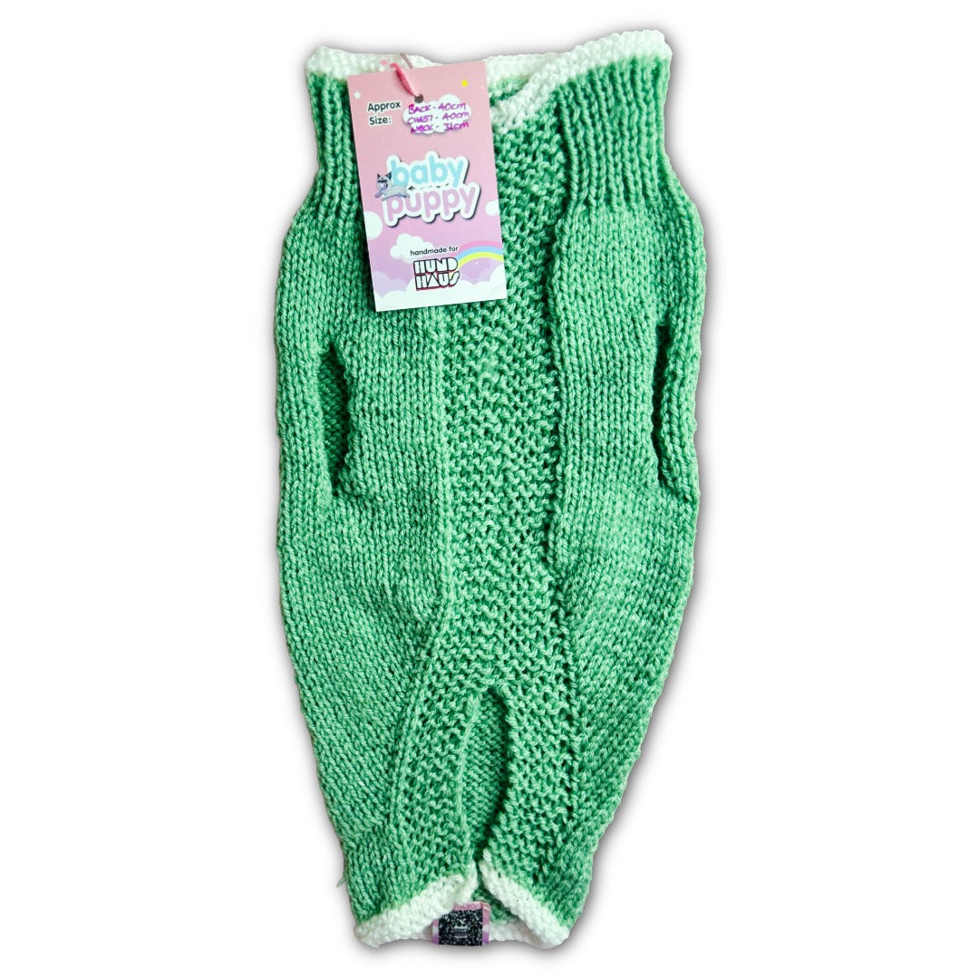 Baby Puppy Winter Wear - Runner Bean (40cmx40cmx31cm)