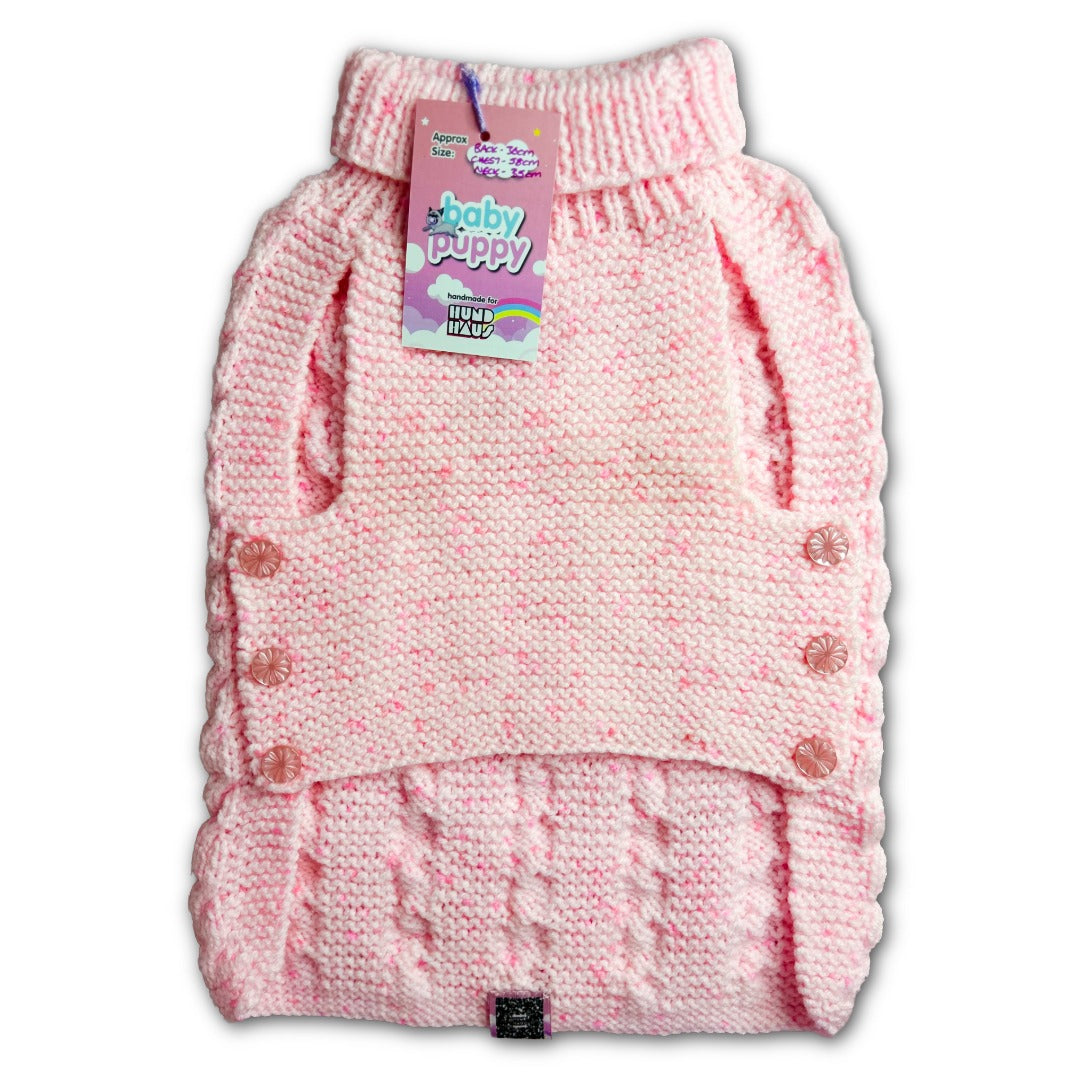 Baby Puppy Winter Wear - Candy Floss (36cmx58cmx35cm)