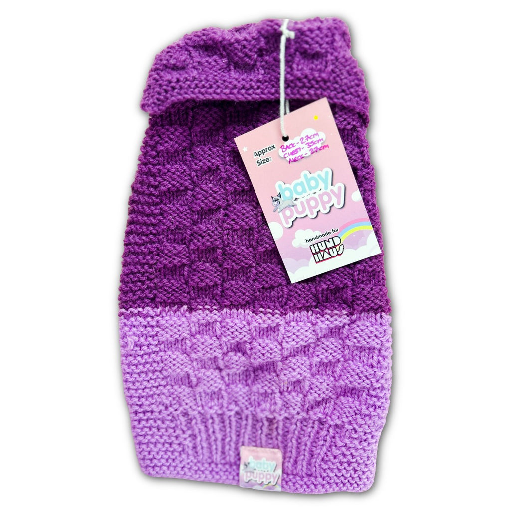Baby Puppy Winter Wear - Grape Escape (27cmx35cmx27cm)