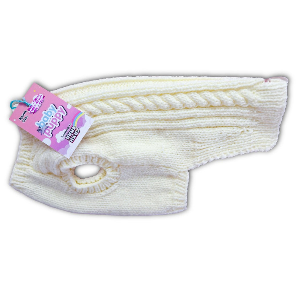 Baby Puppy Winter Wear - Vanilla Cream (32cmx40cmx25cm)