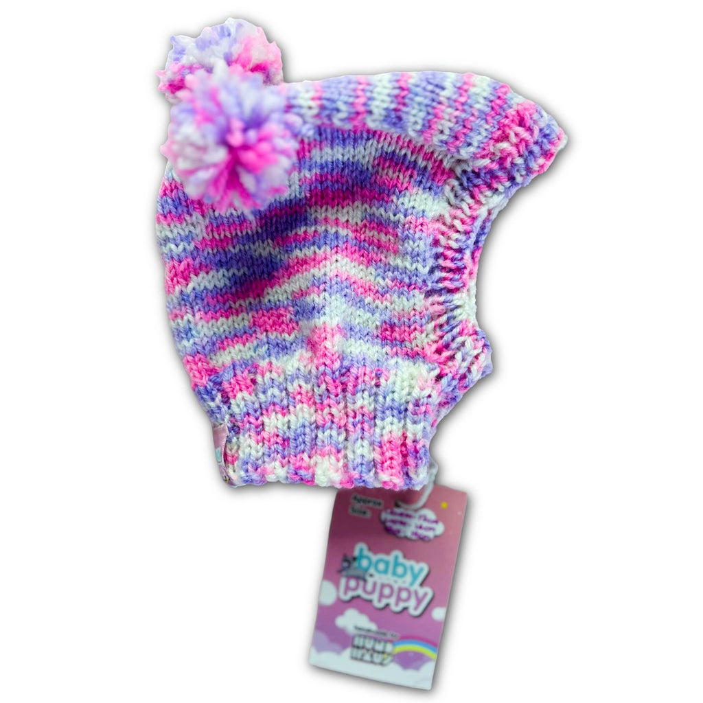 Baby Puppy Winter Bonnet - Sprinkles (17cmx14cmx12cm)