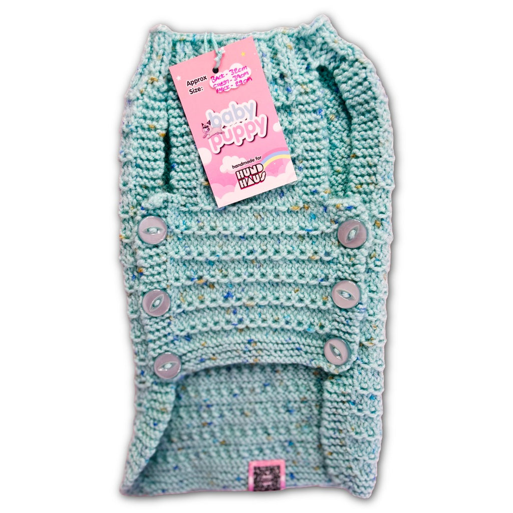 Baby Puppy Winter Wear - Speckled Egg (32cmx39cmx29cm)