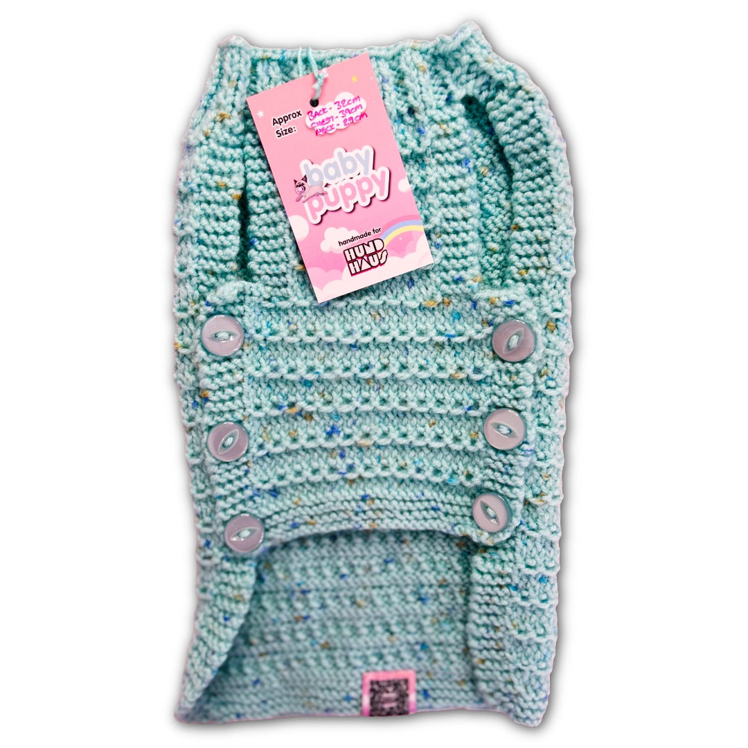 Baby Puppy Winter Wear - Speckled Egg (32cmx39cmx29cm)