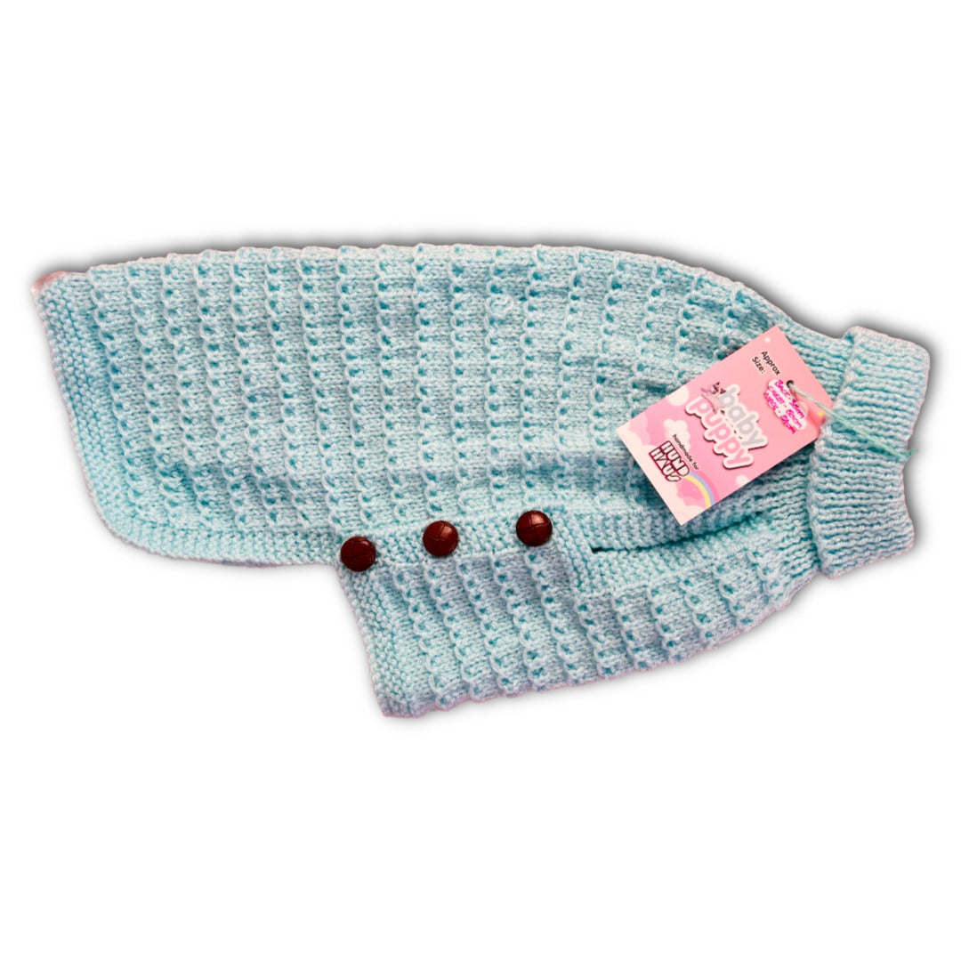 Baby Puppy Winter Wear - Mint Choc Chip (35cmx50cmx24cm)