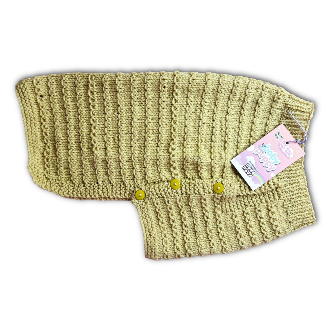 Baby Puppy Winter Wear - Chai Latte (40cmx60cmx40xm)