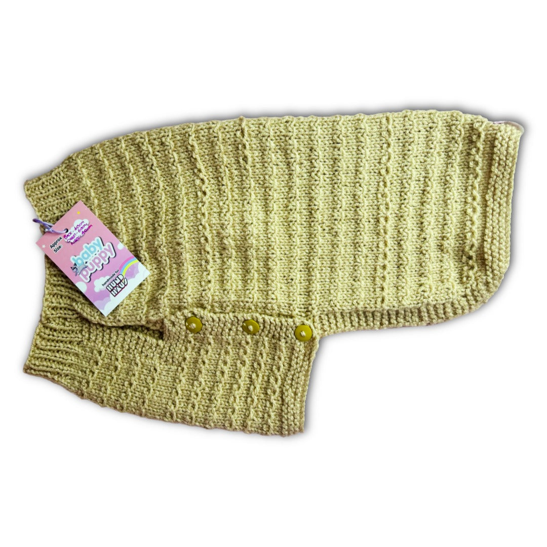 Baby Puppy Winter Wear - Chai Latte (40cmx60cmx40xm)