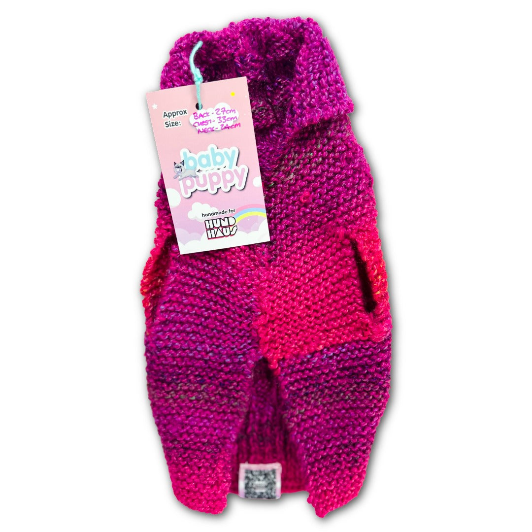 Baby Puppy Winter Wear - Rose Blush (27cmx33cmx24cm)