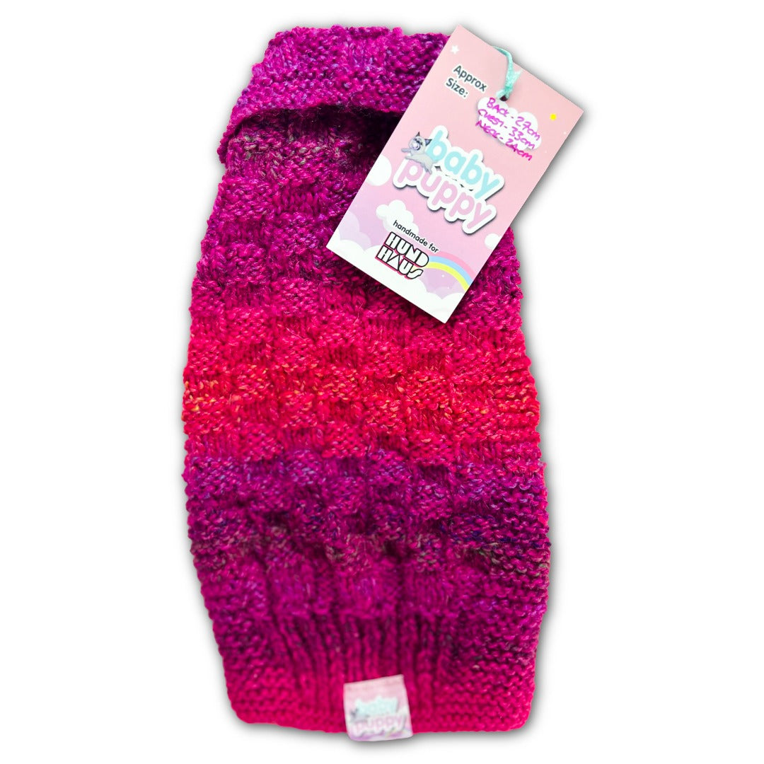 Baby Puppy Winter Wear - Rose Blush (27cmx33cmx24cm)