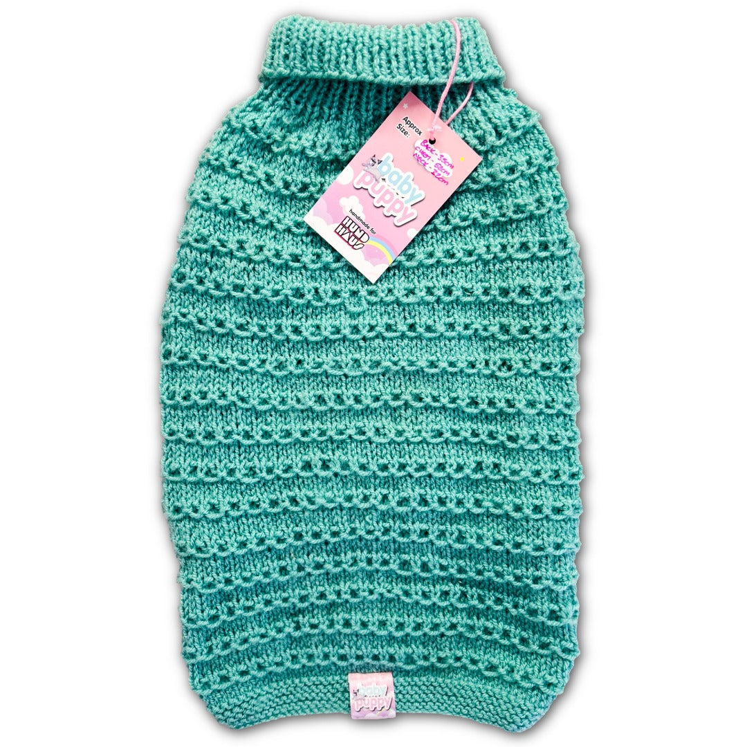 Baby Puppy Winter Wear - Sea Foam (35cmx52cmx32cm)